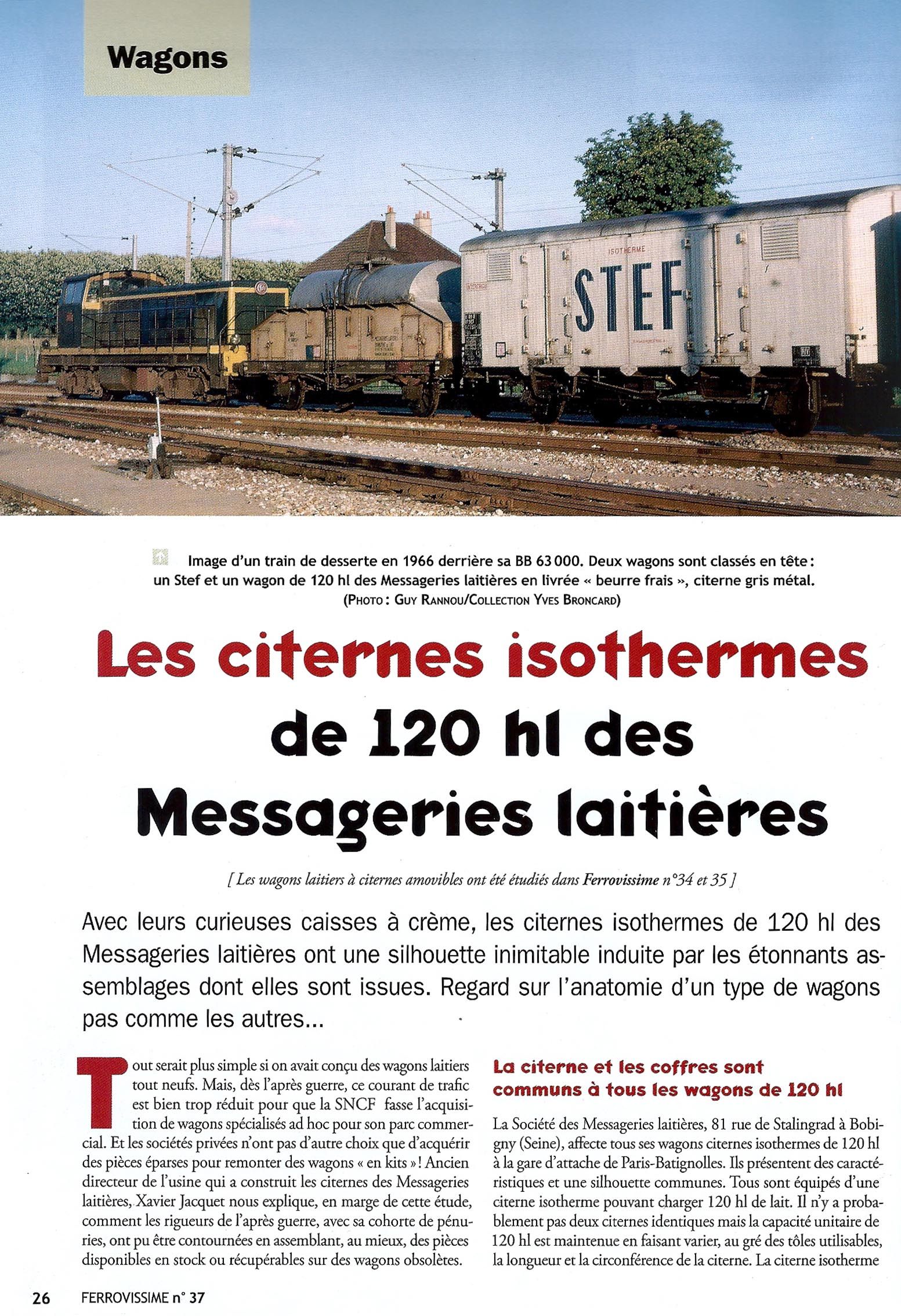 Wagon De Transport De Lait SNCF Ep IIId – Novateur Models – Maquette Ferroviaire